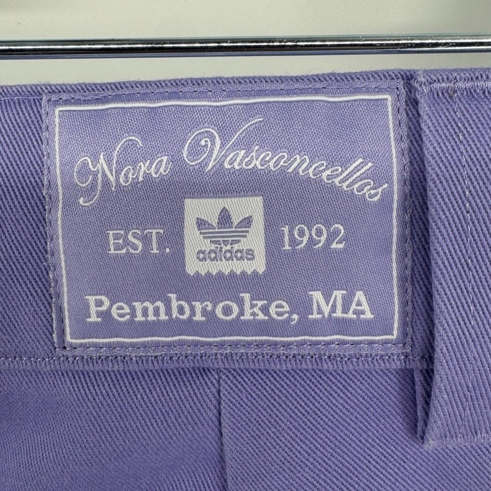Adidas Skateboarding Pants Purple Nora Vasconcellos Women's 27x30 - Picture 5 of 11